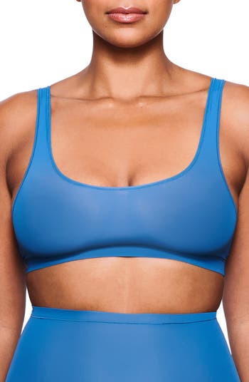 Track Jelly Sheer Unlined Scoop Bra - Terracotta - 40 - D at Skims