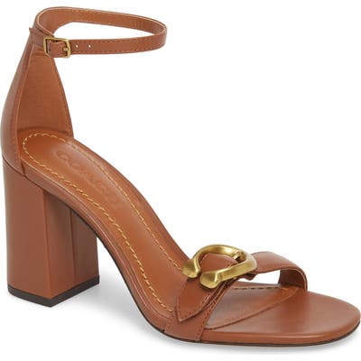 Coach Maya Sandal- Brown