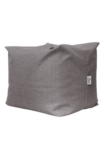 Shop Inspired Home Magic Pouf Bean Bag Chair In Grey