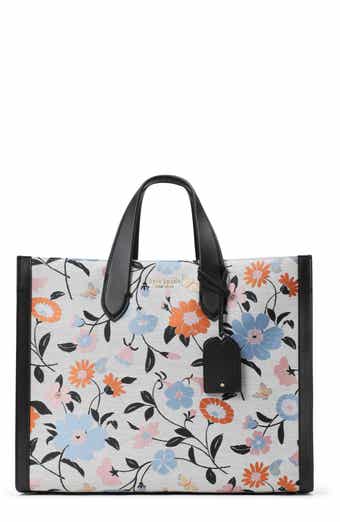 kate spade new york courtside tennis large canvas tote | Nordstrom