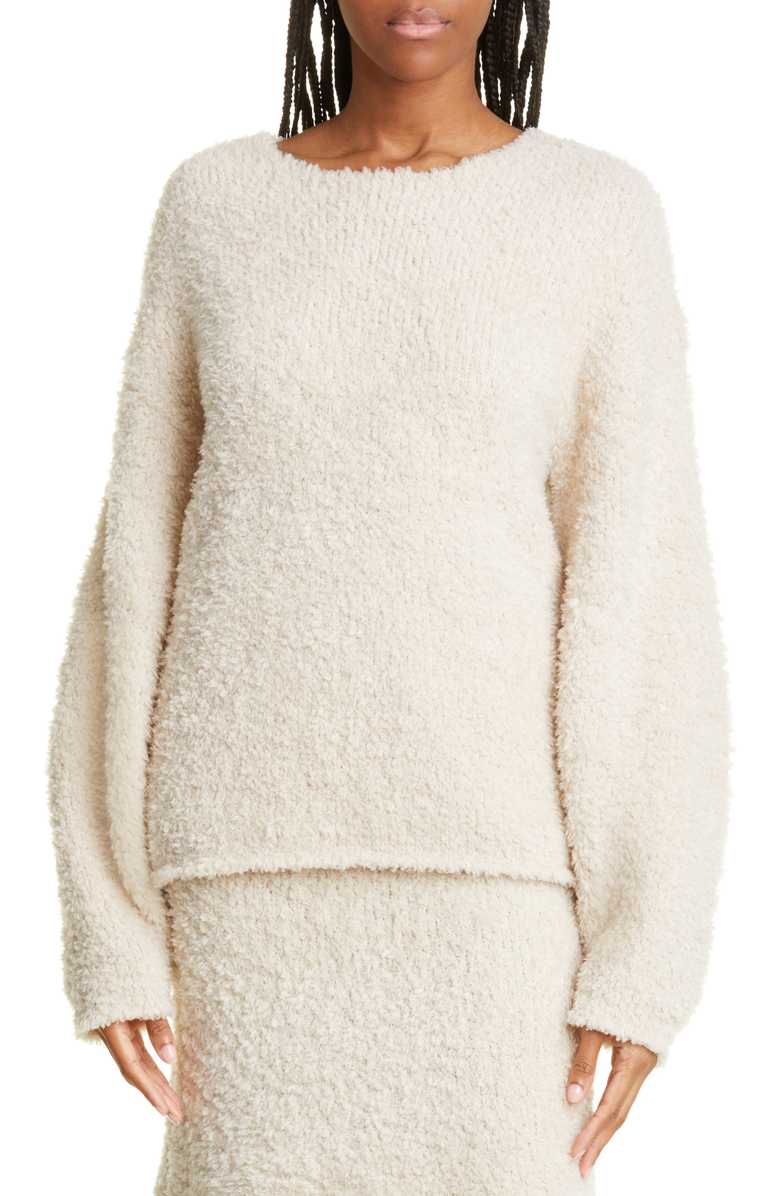 Women's Batwing Sleeve Sweater – Soft Acrylic Knit Pullover With Boat Neck, Dolman Style For Casual Wear - View #12
