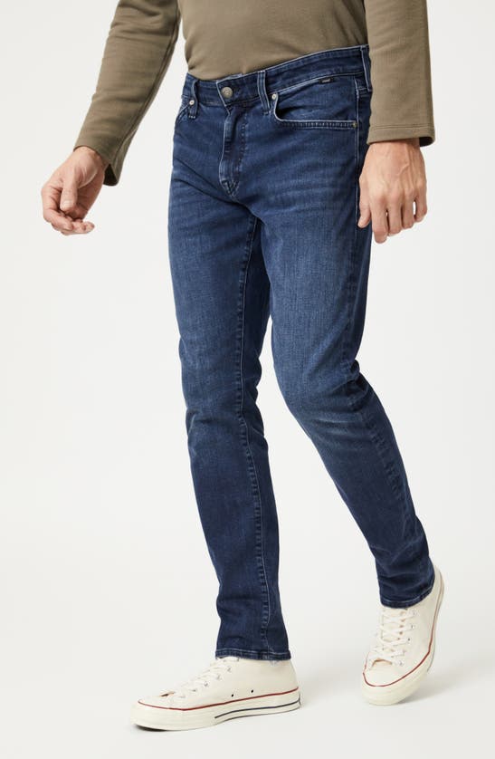 Mavi Jeans Jake Slim Fit Jeans In Mid Tonal Ink Williamsburg