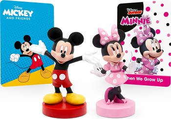 tonies Disney® Mickey Mouse & Minnie Mouse Tonie Audio Character Bundle ...