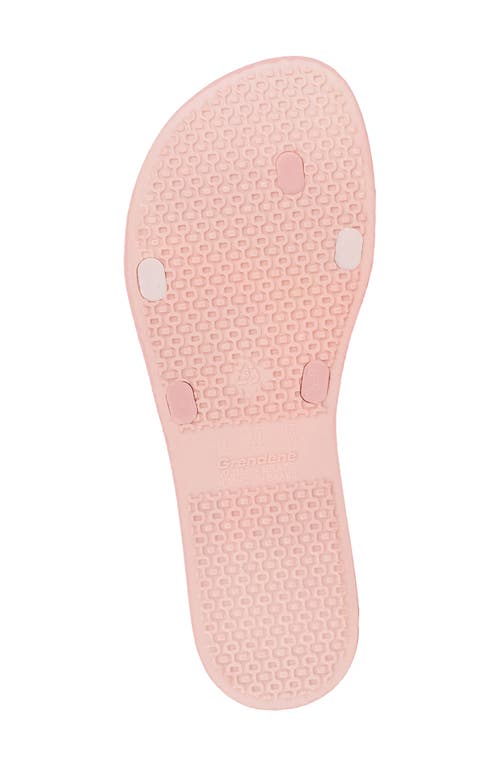 Shop Ipanema 'kirei Silk' Flip Flop In Pink/white