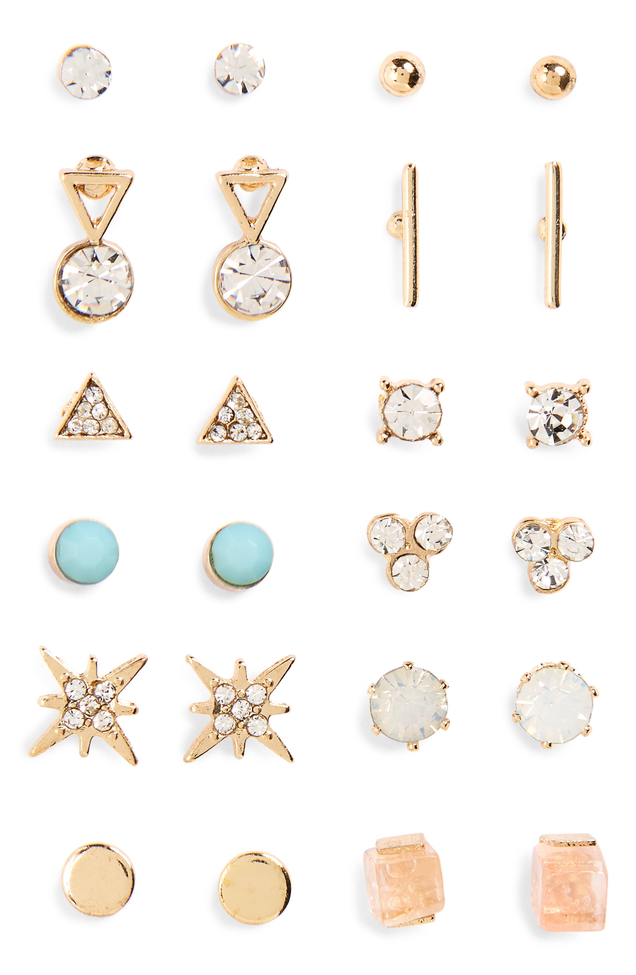 BP. 12Pack Stud Earrings Nordstrom