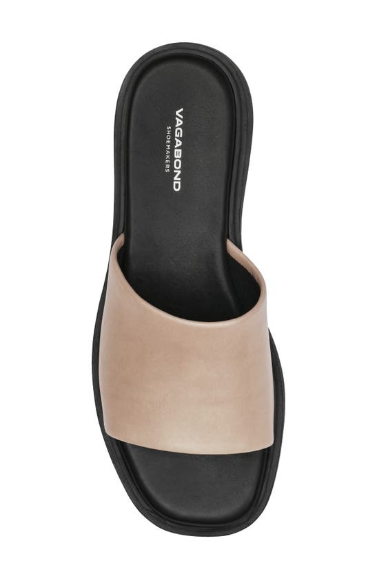 Shop Vagabond Shoemakers Connie Slide Sandal In Taupe