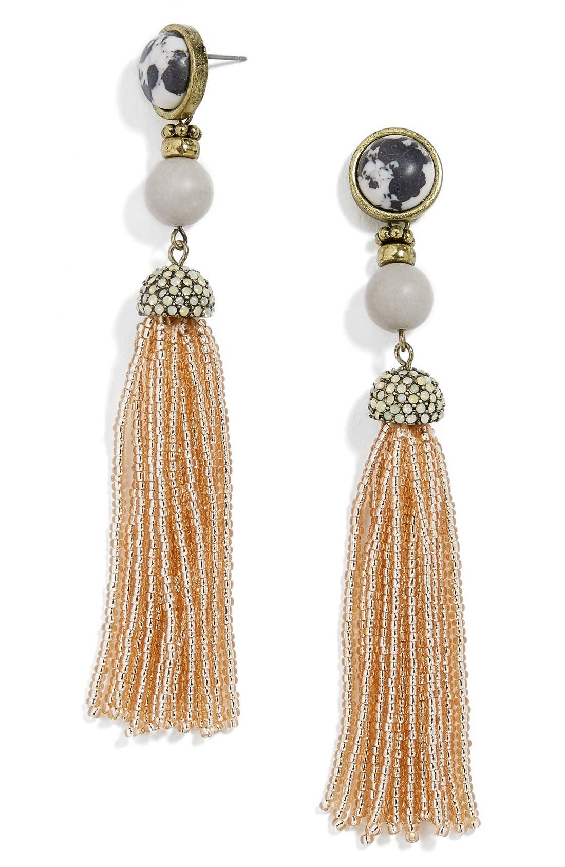 BaubleBar Artemis Tassel Drop Earrings Nordstrom