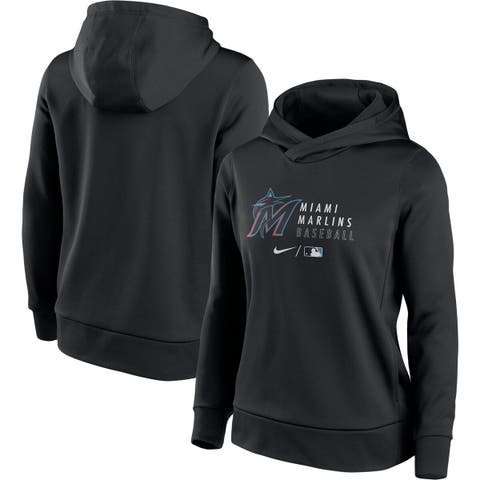 Men's Antigua Black/Heather Gray Miami Dolphins Victory Colorblock Pullover Hoodie Size: Large