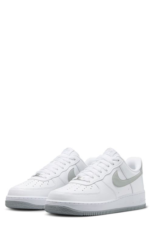Nike Air Force 1 '07 Sneaker In White/light Grey/white