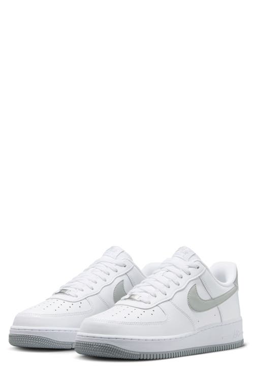 Shop Nike Air Force 1 '07 Sneaker In White/light Grey/white