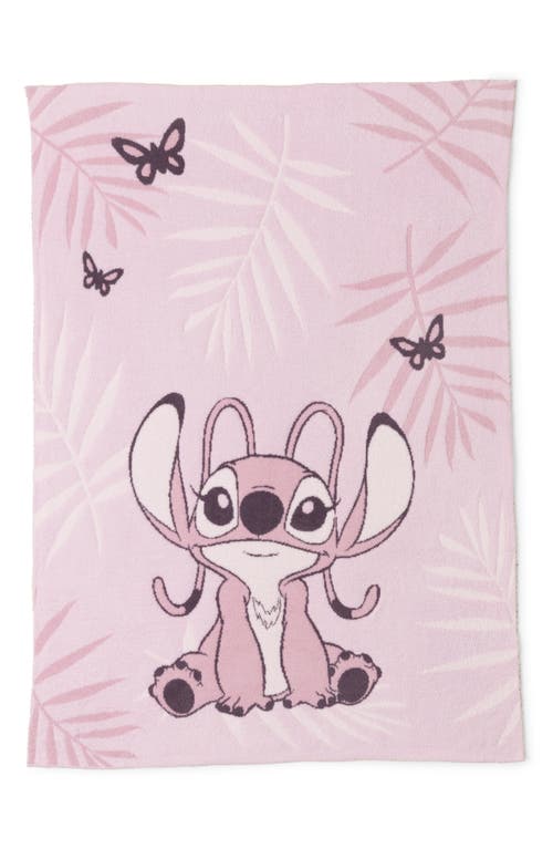Shop Barefoot Dreams X Disney Cozychic® Baby Blanket In Angel Pink Multi