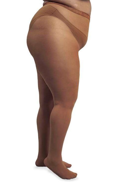 Nude Beige Opaque Stretchy Pantyhose Tights – Luxury Divas