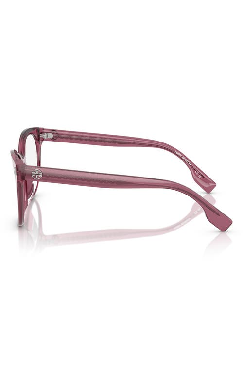 Tory Burch 52mm Phantos Optical Glasses In Violet