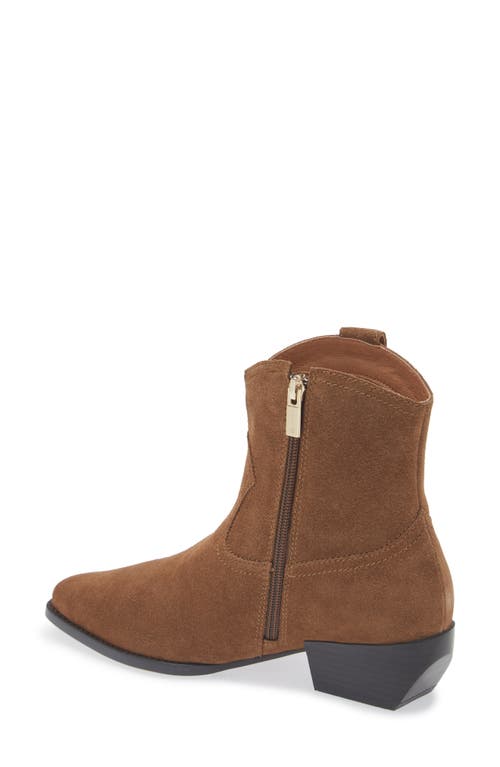 Shop Frankie4 Shadow Bootie In Rye Suede