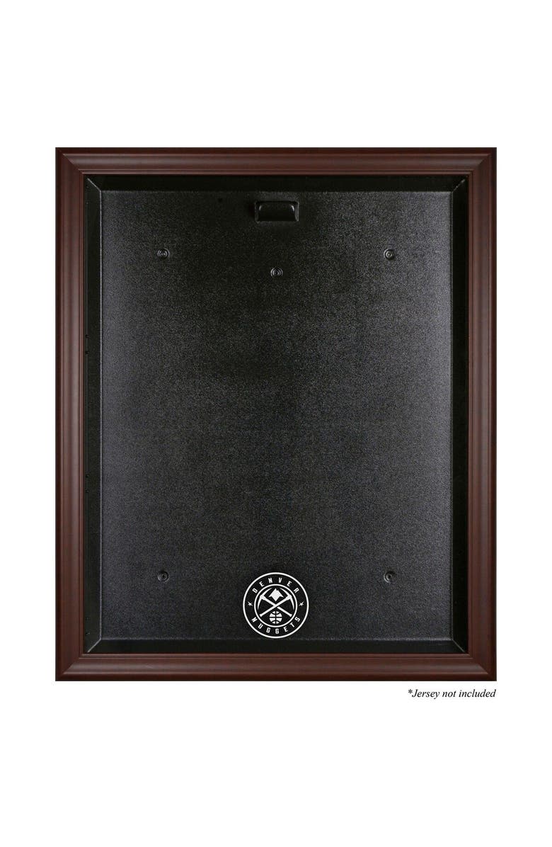 FANATICS AUTHENTIC Denver Nuggets Framed Brown Jersey Display Case