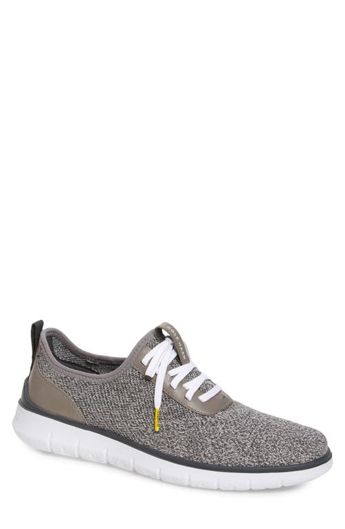 Shop Cole Haan Generation Zerogrand Stitchlite Sneaker In Glacier Gray/yellow