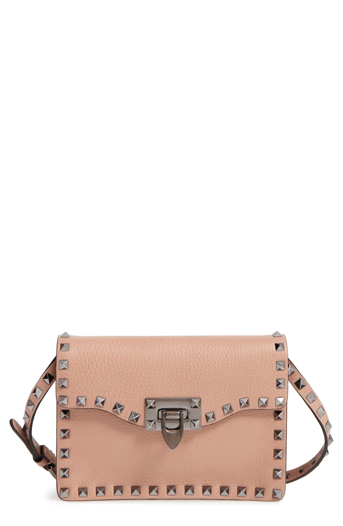 VALENTINO GARAVANI 'Rockstud' Calfskin Leather Shoulder Bag Nordstrom