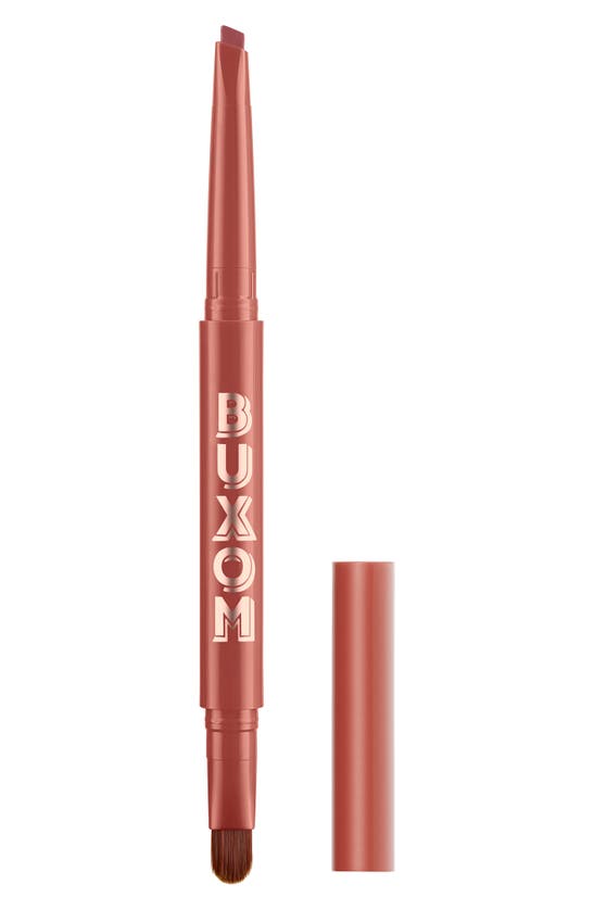 Buxom Power Line Plumping Lip Liner In Savvy Sienna