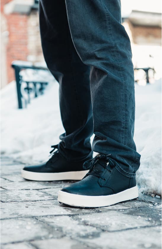 Shop Baffin Distillery Waterproof Faux Shearling Lined Chukka Boot In Black