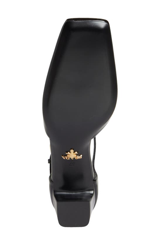 Shop Prada Modellerie D'orsay Pump In Nero