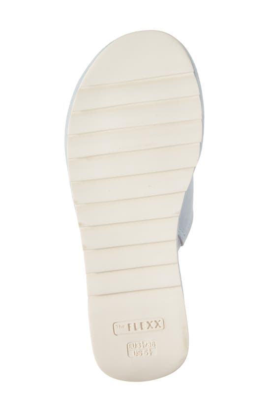 Shop The Flexx Wren Slide Sandal In Cielo