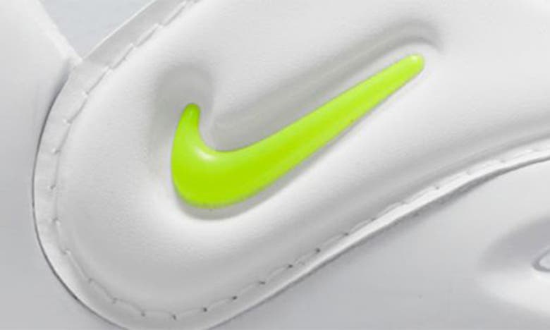 Shop Nike Sol Water Friendly Clog In White/ Volt/ Pure Platinum