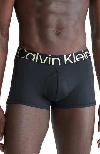 Calvin Klein Men's Body Modal Trunks 3-Pack, Buckwheat, Midnihgt