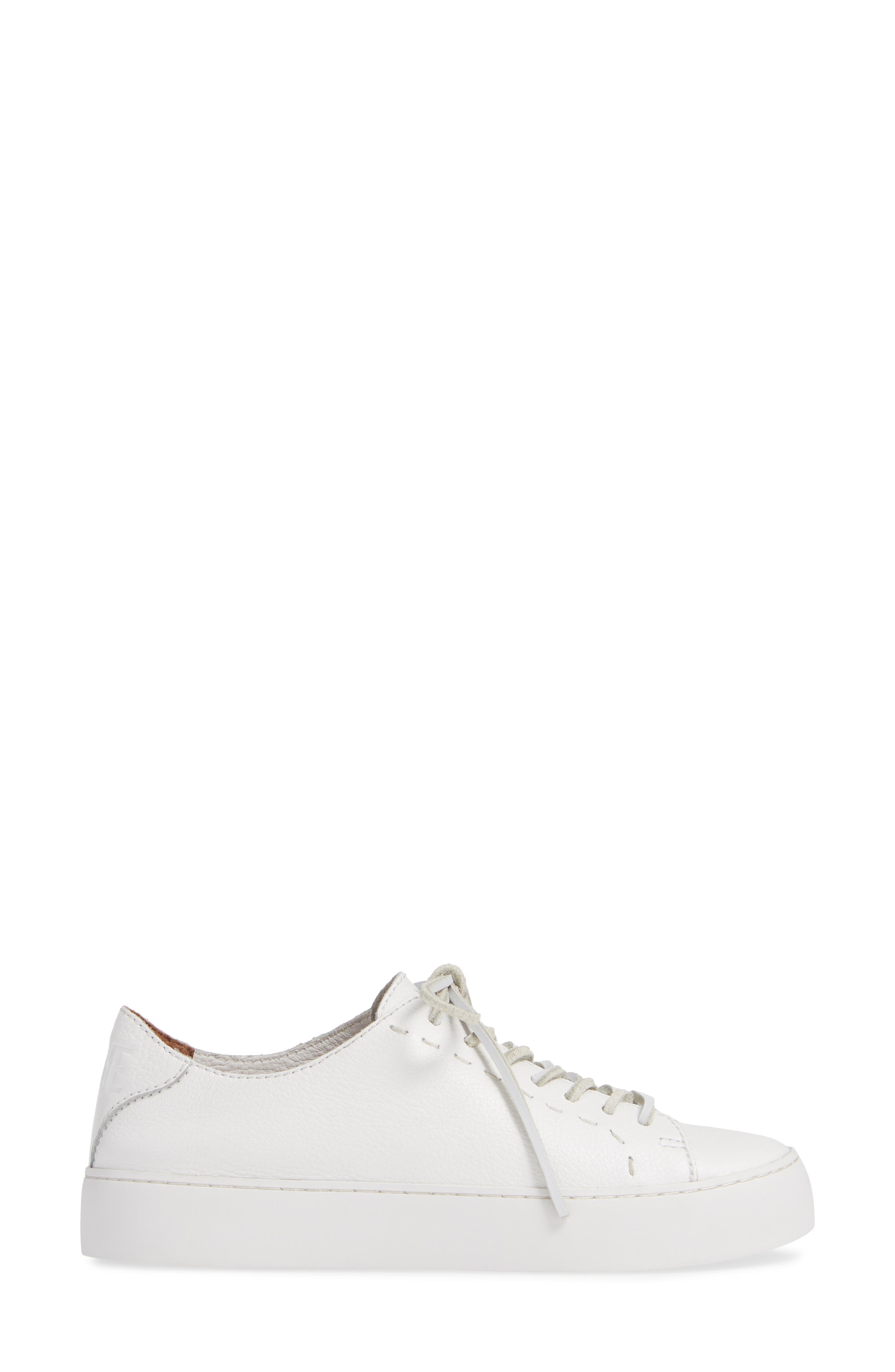 frye lena low top leather sneaker