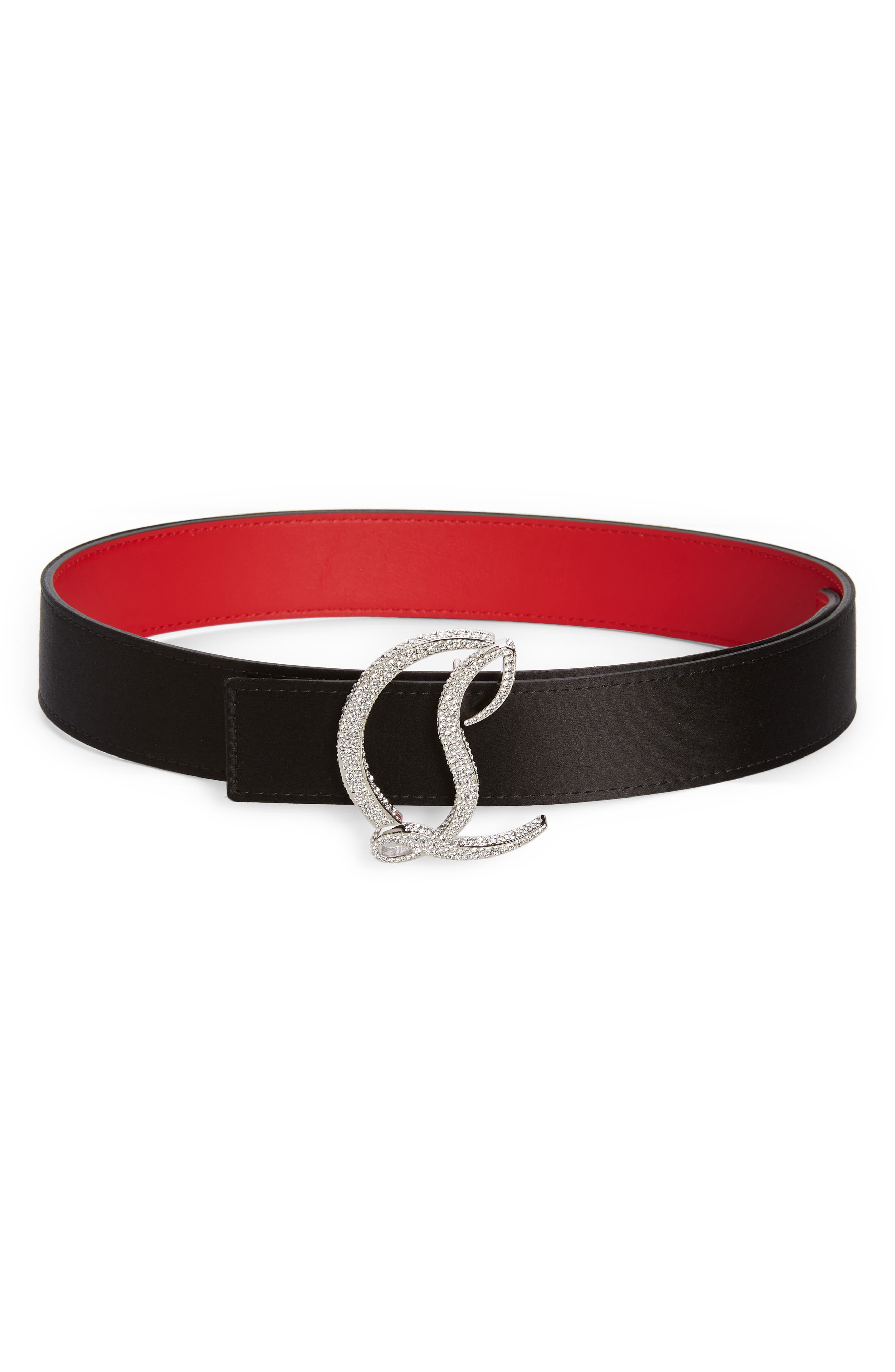 louboutin womens belt