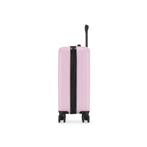 Shop Bugatti The Classic 2 Piece Hardside Luggage Set With Expansion In Hpink