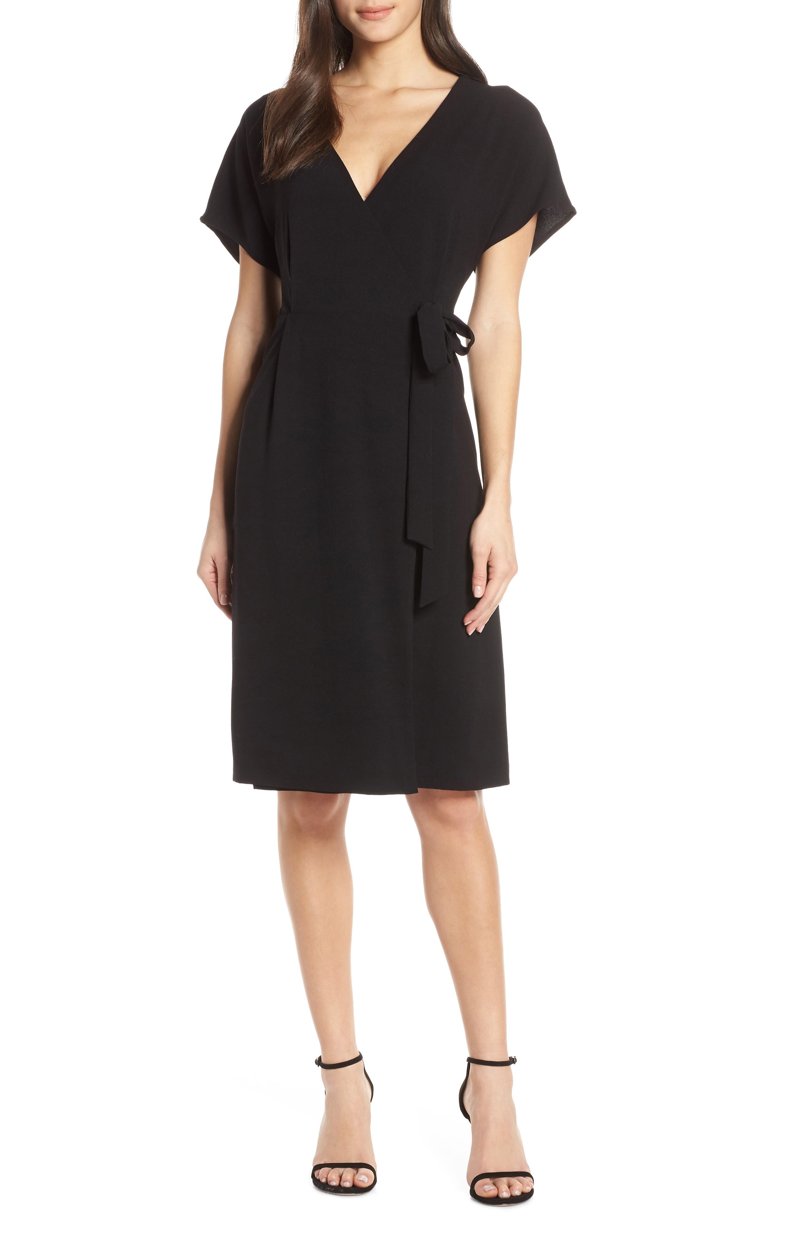 charles henry wrap dress