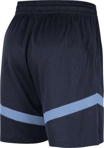 Nike Men's Nike Navy Memphis Grizzlies On-Court Practice Warmup Performance  Shorts
