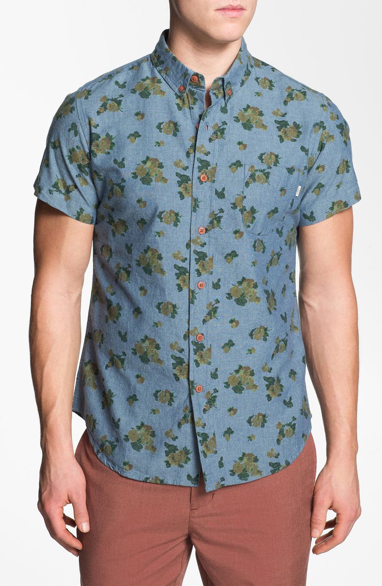 Obey 'Low End' Short Sleeve Woven Shirt | Nordstrom