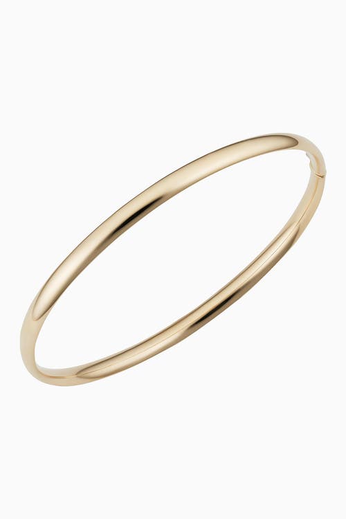 Shop Oradina 14k Yellow Gold The One Bangle