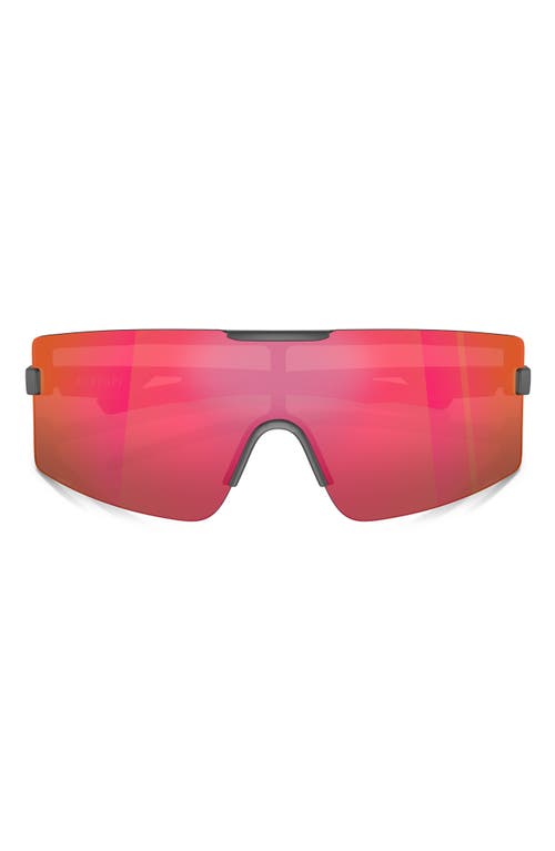 Scuderia Ferrari 43mm Rectangular Sunglasses In Red