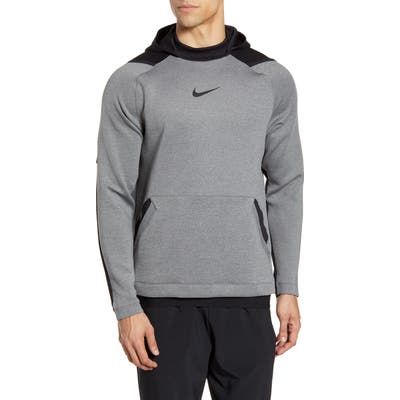 Nike Pro Dri-Fit Fleece Hoodie, Grey