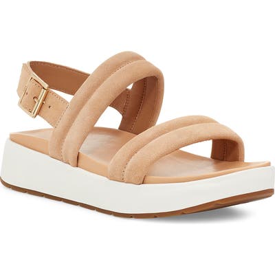 UGG Lynnden Platform Sandal, Beige