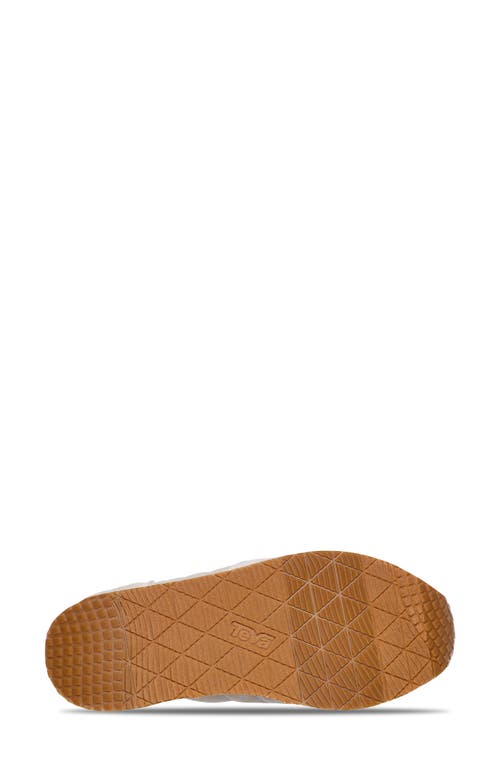 Teva Women's Reember Quilted Mid Platform Booties In Ivory/vapor Blue