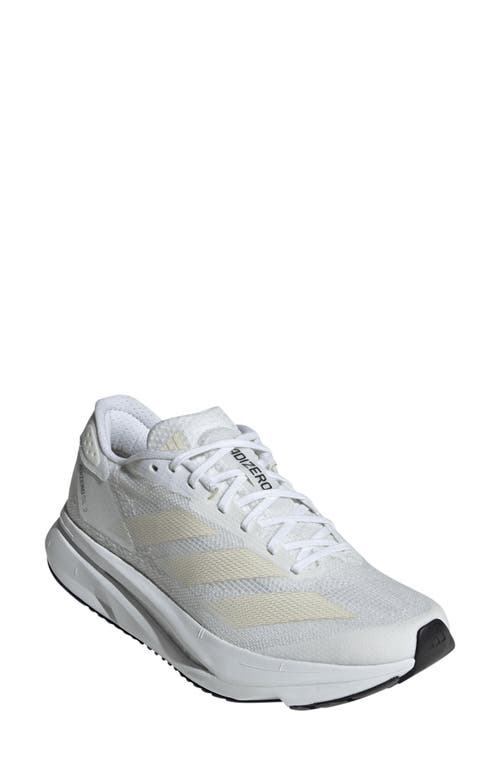 Shop Adidas Originals Adidas Adizero Sl2 Running Shoe In White/zero Met./dash Grey