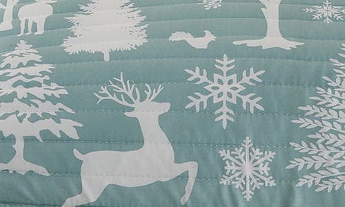Woven & Weft Winter Themed 3-piece Quilt Set In Enchanted Woods