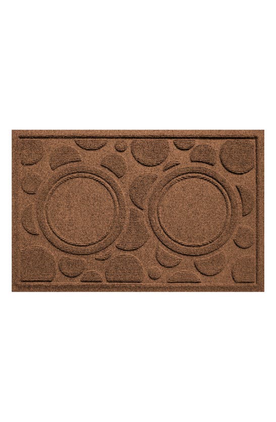 Bungalow Flooring Pet Bow Mat In Dark Brown