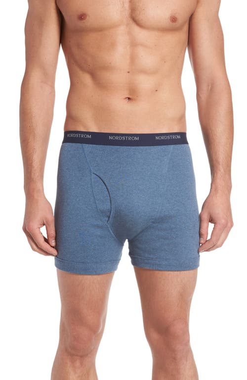 NORDSTROM NORDSTROM 3-PACK SUPIMA® COTTON BOXER BRIEFS 