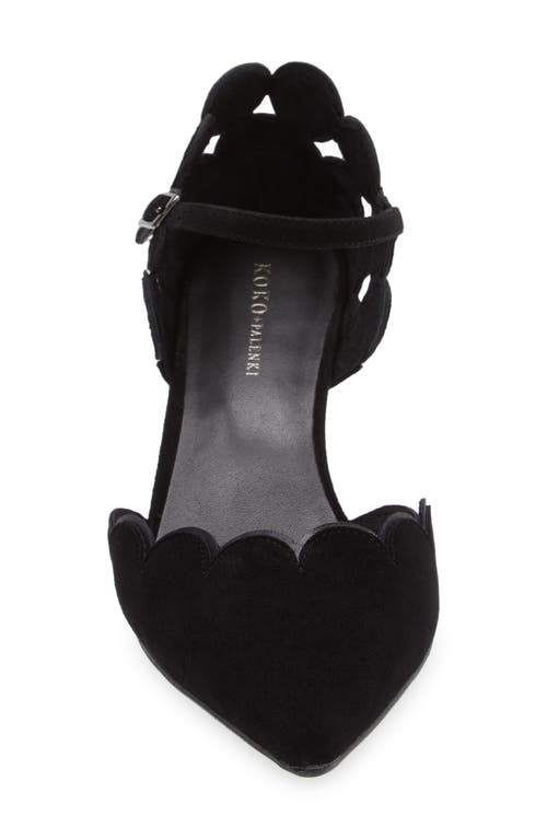 KOKO + PALENKI KOKO + PALENKI PRAISE ANKLE STRAP POINTED TOE PUMP