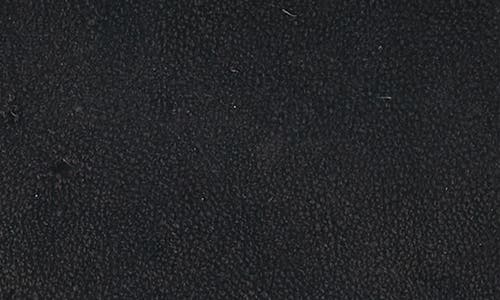 Shop Johnston & Murphy Wavy Leather Trifold Wallet In Black