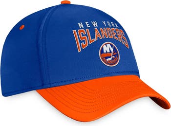 FANATICS Men\'s Fanatics Nordstrom Hat Flex Royal/Orange | Fundamental 2-Tone Islanders Branded York New