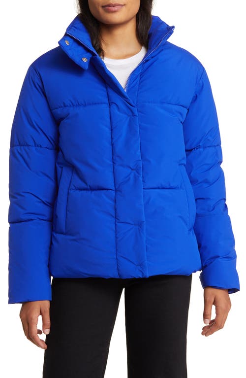 Sam Edelman Stand Collar Puffer Jacket at Nordstrom,