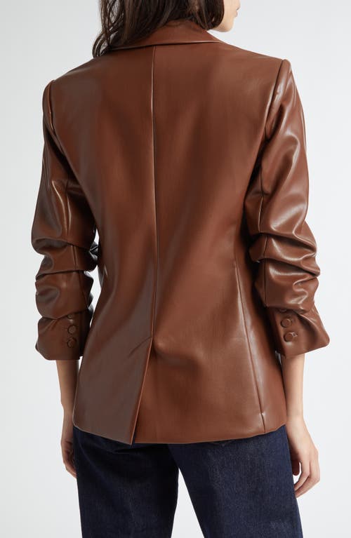 CINQ À SEPT CINQ À SEPT KYLIE FAUX LEATHER JACKET 