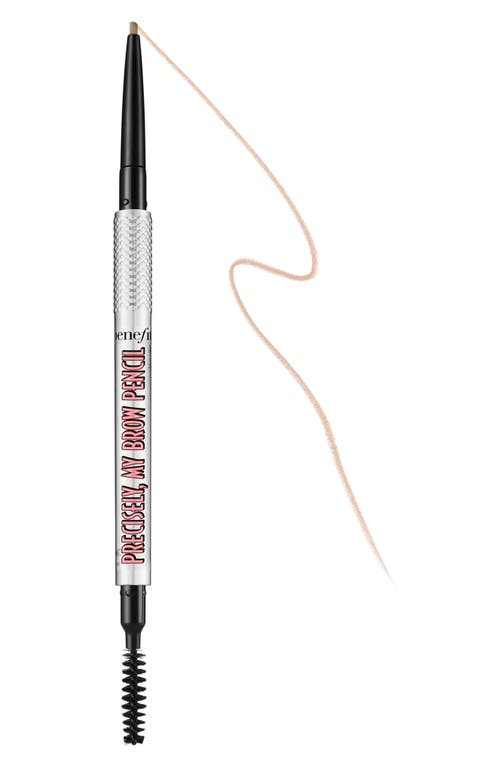 Benefit Cosmetics Precisely, My Brow Pencil Ultrafine Shape & Define Pencil in 01 Light/cool Blonde at Nordstrom