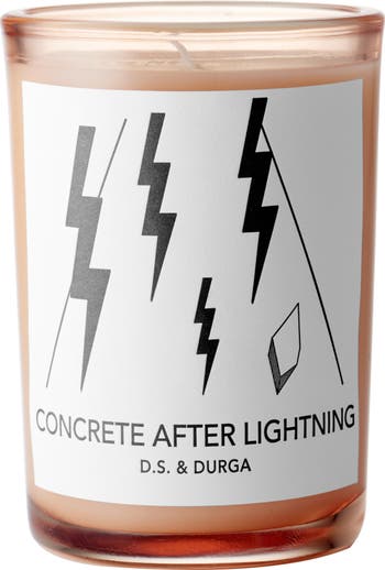 Concrete After Lightning Scented Candle