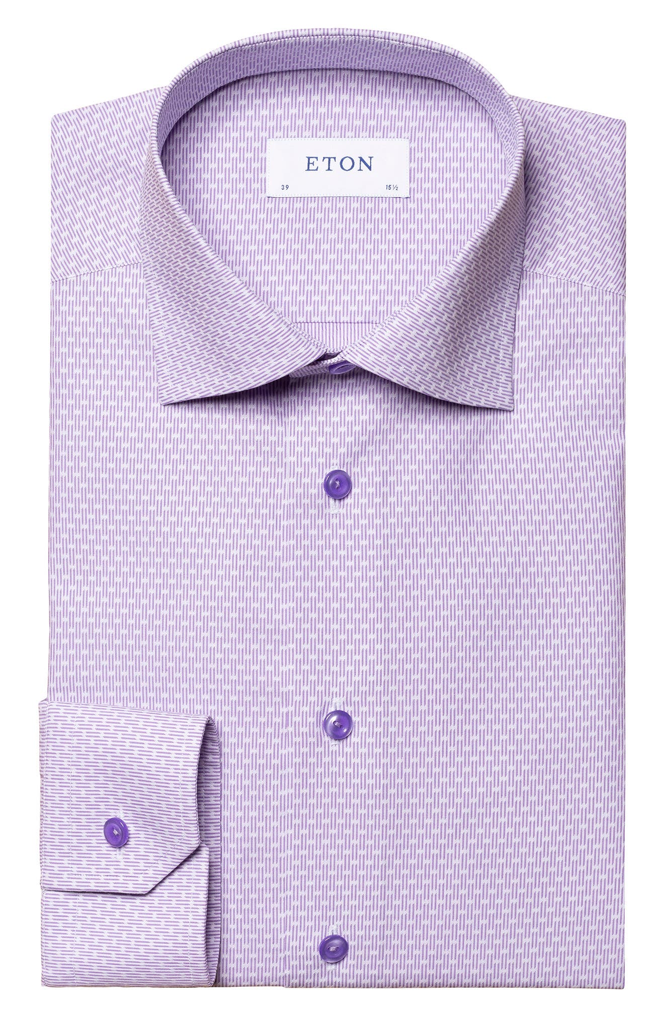 Eton Men's Slim Fit Dobby Dress Shirt 
